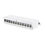 ASSMANN DN-93706 DIGITUS Modulares Desktop Patch Panel, geschirmt, 12-Port 