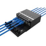 Digitus DN-93708-6 Konsolidierungspunkt-Box, 6 Ports Keystone-Module mit intelligentem Kabelmanager 