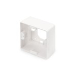 ASSMANN DN-93803 DIGITUS Aufputzrahmen für Keystone Leerdosen 80x80 mm, Deutscher Typ 