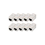 Digitus DN-93905-10 CAT 6A Modulare Kupplung, geschirmt - 10 Stk. 