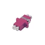 ASSMANN DN-96019-1 DIGITUS LC / LC Duplex Coupler, OM4, Farbe violett 