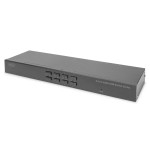 Digitus DS-12910 Desktop 8 Port HDMI KVM Switch Single View 