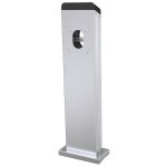 Mennekes eMobility 18566 Edelstahlstandsäule für 2 AMTRON 