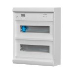 ABN A24A AMIGO Kleinverteiler 2-reihig AP ohne Tür BxHxT 300x370x106mm 