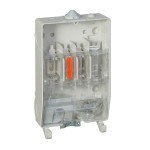 ABN HK334C Hausanschlusskasten KH00 K3 1x3NH00 Zugang V-Klemme Abgang 3x Stahlrahmenklemme 