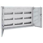 ABN MK33 Feldverteiler AP T:160mm mit Volltüre 3x3-reihig Komplettschrank REG 