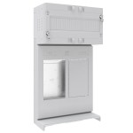 ABN MT1380 ESPRO-Modul tief BxH:250x450mm Zählertragplatte EHZ mit Konsumenten raum 