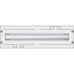 ABN MT2124 Modul tief BxH:500x150mm Reiheneinbau 24 TE RE 150mm 