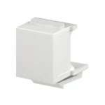 Rutenbeck 17010052 Blindkappe, für Montageadapter KMK-MA Up und andere Keystone-Aufnahmen, reinweiß (ähnlich RAL 9010) 