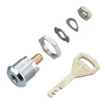 Rutenbeck 26010102 Sicherheitsschloss, zum Einbau in die Verteilerkästen VKP 85 