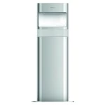 Theben 1020905 LED-Poller-Leuchte (kurz) theLeda D B AL 8,5W alu 