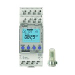Theben 1210130 Dämmerungsschalter LUNA 121 top3 RC AL mit Aufbaulichtsensor 
