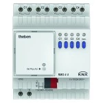 Theben 4930223 Schaltaktor RMG 4 U KNX 4-fach Grundgerät 