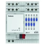 Theben 4930250 Jalousieaktor JMG 4 T KNX MIX2 Grundmodul 