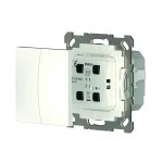 Theben 4941655 PJ 1 RF KNX 2/4-fach Funk-Taster 