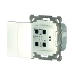 Theben 4941675 PD 1 RF KNX 2/4-fach Funk-Taster 