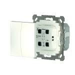 Theben 4961615 PB 4 RF KNX 2/4-fach Funk-Taster 