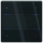 Theben 4969294 KNX Glas-Tastsensor mit 4 Tasten, 4 Status-LEDs 