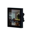 Theben 4969300 KNX-Raumcontroller mit 4 Zoll Touch-Display zur Steuerung von Temperatur, Luftfeuchtigkeit 