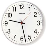 Theben 5009200 Wanduhr einseitig OSIRIA 220 AR-EIB arabische Zahlen 