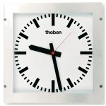 Theben 5009223 Wanduhr einseitig OSIRIA 232 BQ-EIB 