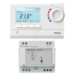 Theben 8339501 Uhrenthermostat RAMSES 833top2HFSet1 mit Funksteuerung 7 Tage 