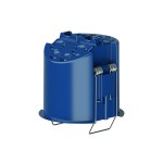 Theben 9070992 Deckeneinbau-Einheit für Melder 