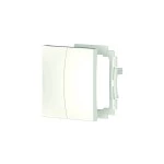 Theben 9080027 Wippe 2-fach wh Doppel Wippe weiß 