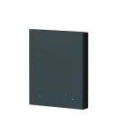 Theben 9080062 1-fach Wippe aus schwarzem Kunststoff (Zubehör) 