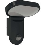 Esylux EL10750816 LED-Automatikleuchte 3000K 140° schwarz Bewegungsmelder 20W AOLWL200OP1400830MDB 