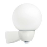 Esylux EL10026133 Automatic-Leuchte mit 130° Bewegungsmelder 100W AL GARDA WL OP MD WH 