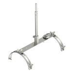 OBO Bettermann 5403333 Fangstangenhalter Firstziegel VA F-Fix-132-300 