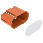 OBO Bettermann 2003834 Wandauslassdose luftdicht doppelte Ausführung mit Deckel HG 45-WAD-LD 25 Stück 