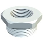 OBO Bettermann 2030616 Reduktion Iso lichtgrau 107 R M20-12 PA 