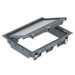 OBO Bettermann 7405308 Geräteeinsatz für Kanalmontage GES6 U 7011 