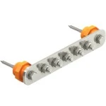 OBO Bettermann 5015854 Potentialausgleichsschiene BigBar/5 Anschlüsse 1802 5 VA 