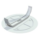 OBO Bettermann 2003227 Federdeckel UV 70 FD 