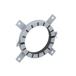 OBO Bettermann 7202206 Rohrmanschette 132x26,6mm grau TCX-090 