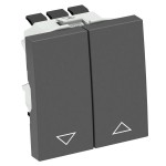 OBO Bettermann 6120952 Rolladenschalter schwarzgrau RS-BS SWGR1 