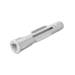 OBO Bettermann 2348126 Allzweckdübel 10x61 PA lichtgrau 910 AZK 10x61, 1 Packung á 50 Stück 