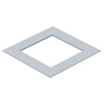 OBO Bettermann 7400513 Montagedeckel 350-2/3 für GES9 DUG 350-3 9 