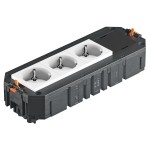 OBO Bettermann 7404680 Universalträger Connect mit Wieland Stecksys. UTC4 G W3 