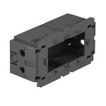 OBO Bettermann 6288583 Geräteeinbaudose 2fach 140x76x51mm grau 71GD13 