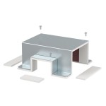 OBO Bettermann 7216366 T-Reduzierabzweig inkl. Dichtung BSKM-TR 0711 