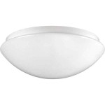 RZB 221022.002 Flat Polymero IP44 PC Decken-/Wandleuchte weiß A60 2x60W 