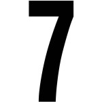 RZB 99222.003.7 Ziffer schwarz 100mm für Hausnummernleuchte 