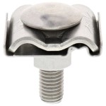 DEHN 540263 Uni-Erdungsklemme mit Flachrundschraub 10 Stück 