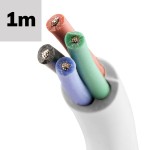 ISOLED 111140 Kabel RGB Meterware 4-polig 
