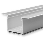 ISOLED 112264 LED Einbauprofil WING20 Flansch 