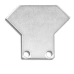 ISOLED 112819 Endkappe EC33 Alu für CORNER12 